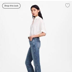 Madewell stovepipe jeans